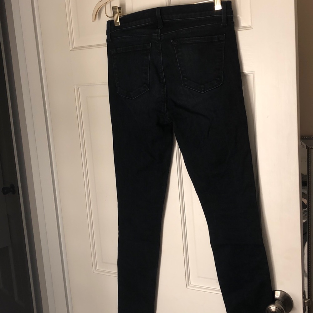 JBrand Dark Navy Denim Super Skinny Impression 28 - Picture 6 of 8